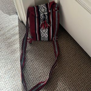at Aztec cross body minibag